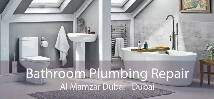 Bathroom Plumbing Repair Al Mamzar Dubai - Dubai