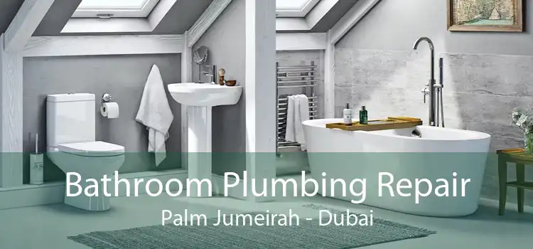 Bathroom Plumbing Repair Palm Jumeirah - Dubai