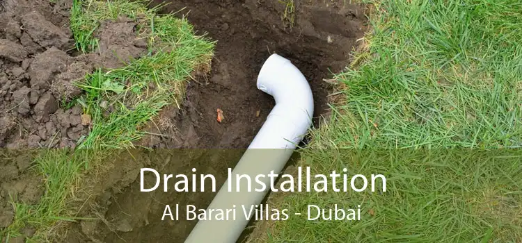 Drain Installation Al Barari Villas - Dubai