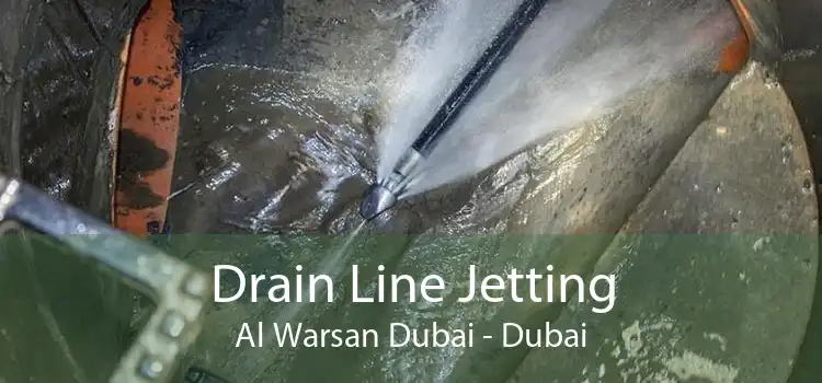 Drain Line Jetting Al Warsan Dubai - Dubai