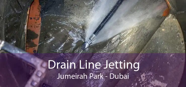 Drain Line Jetting Jumeirah Park - Dubai