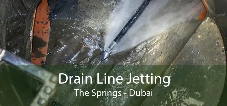Drain Line Jetting The Springs - Dubai