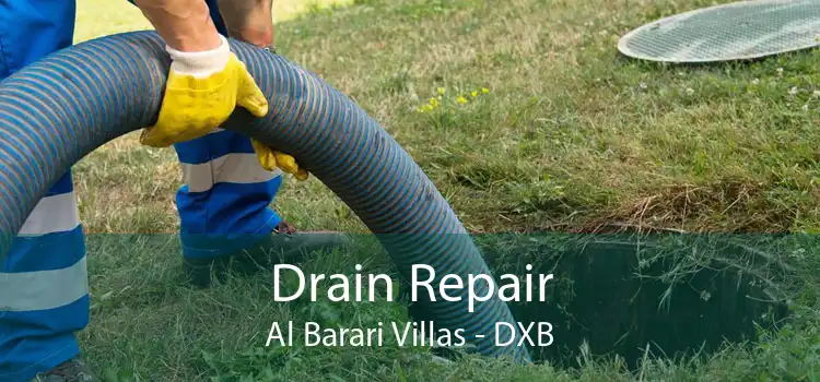 Drain Repair Al Barari Villas - DXB