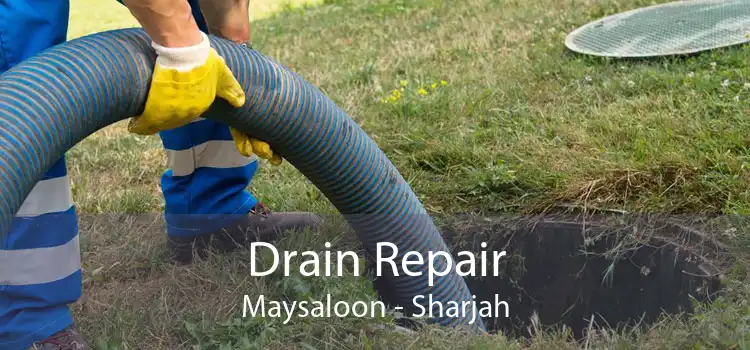 Drain Repair Maysaloon - Sharjah
