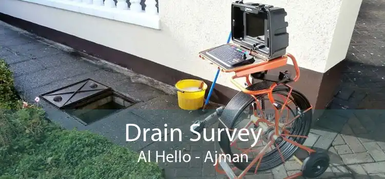 Drain Survey Al Hello - Ajman