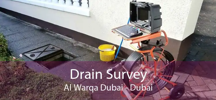 Drain Survey Al Warqa Dubai - Dubai