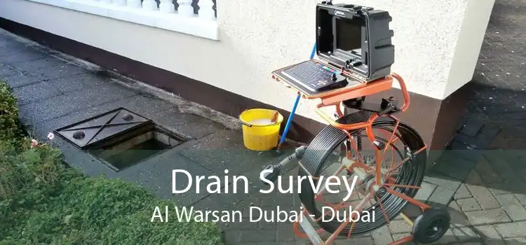 Drain Survey Al Warsan Dubai - Dubai