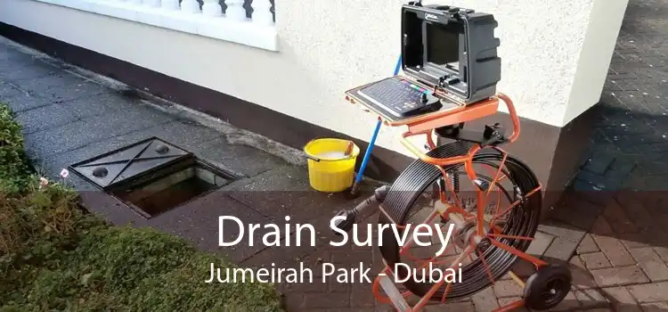 Drain Survey Jumeirah Park - Dubai