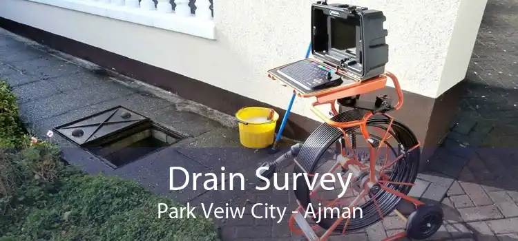 Drain Survey Park Veiw City - Ajman