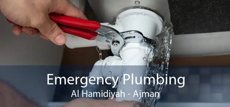 Emergency Plumbing Al Hamidiyah - Ajman