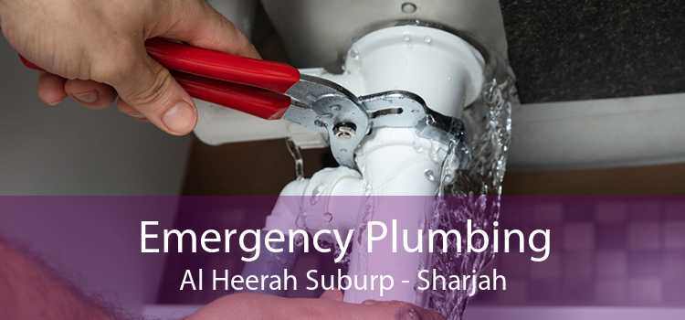 Emergency Plumbing Al Heerah Suburp - Sharjah