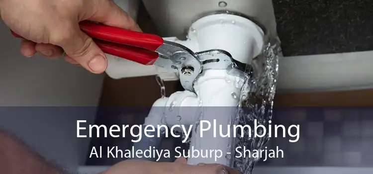 Emergency Plumbing Al Khalediya Suburp - Sharjah