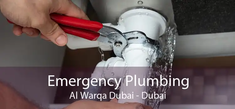 Emergency Plumbing Al Warqa Dubai - Dubai
