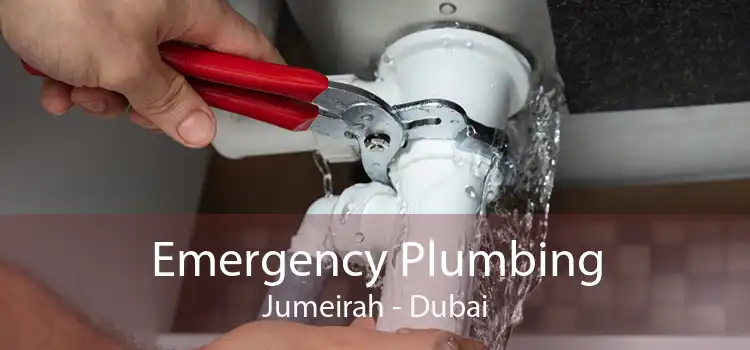 Emergency Plumbing Jumeirah - Dubai