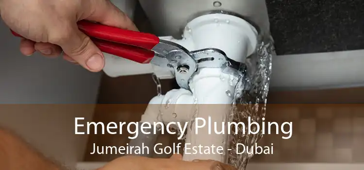 Emergency Plumbing Jumeirah Golf Estate - Dubai
