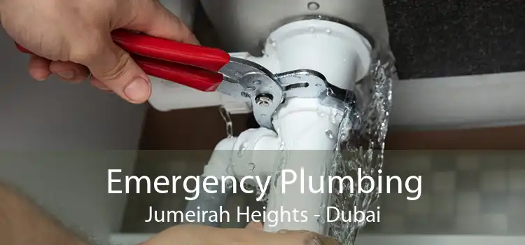 Emergency Plumbing Jumeirah Heights - Dubai
