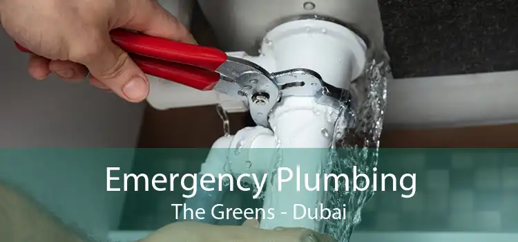Emergency Plumbing The Greens - Dubai