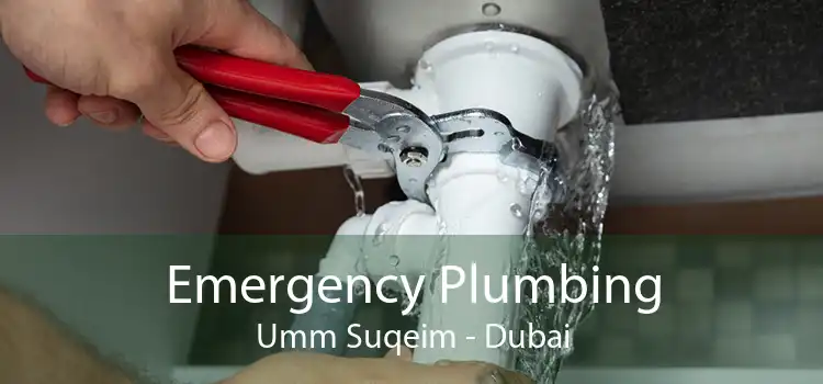 Emergency Plumbing Umm Suqeim - Dubai
