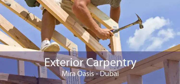Exterior Carpentry Mira Oasis - Dubai