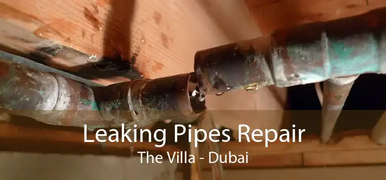 Leaking Pipes Repair The Villa - Dubai