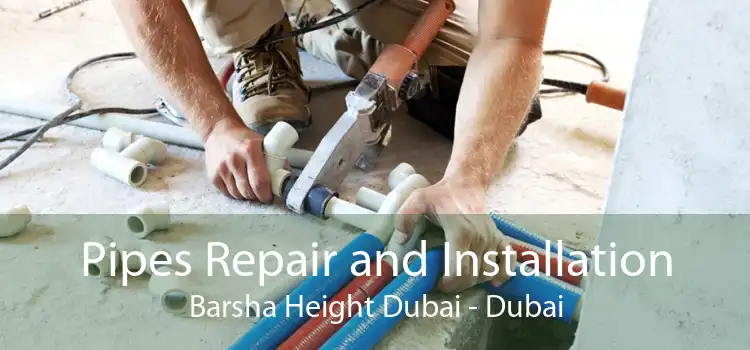 Pipes Repair and Installation Barsha Height Dubai - Dubai