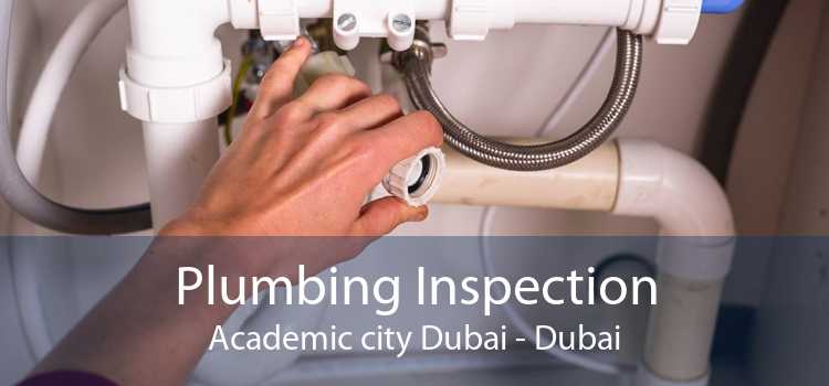 Plumbing Inspection Academic city Dubai - Dubai