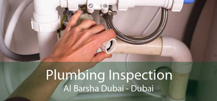 Plumbing Inspection Al Barsha Dubai - Dubai