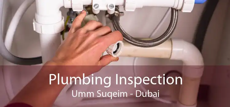 Plumbing Inspection Umm Suqeim - Dubai