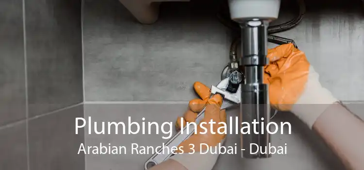 Plumbing Installation Arabian Ranches 3 Dubai - Dubai