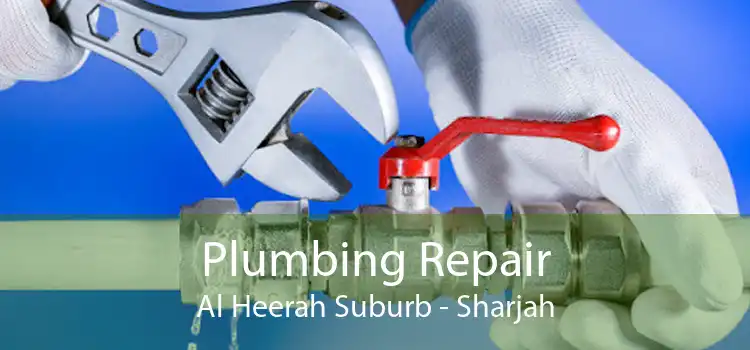 Plumbing Repair Al Heerah Suburb - Sharjah
