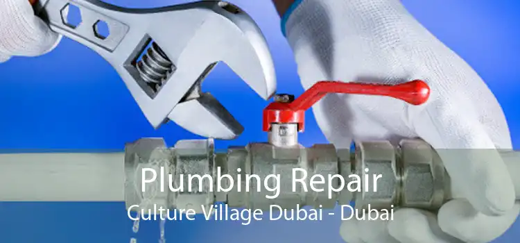 Plumbing Repair Culture Village Dubai - Dubai