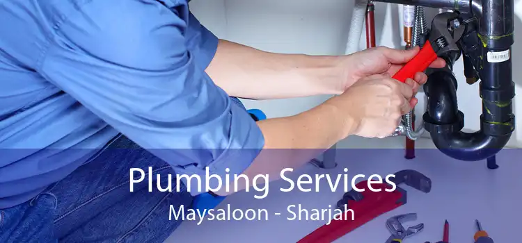 Plumbing Services Maysaloon - Sharjah