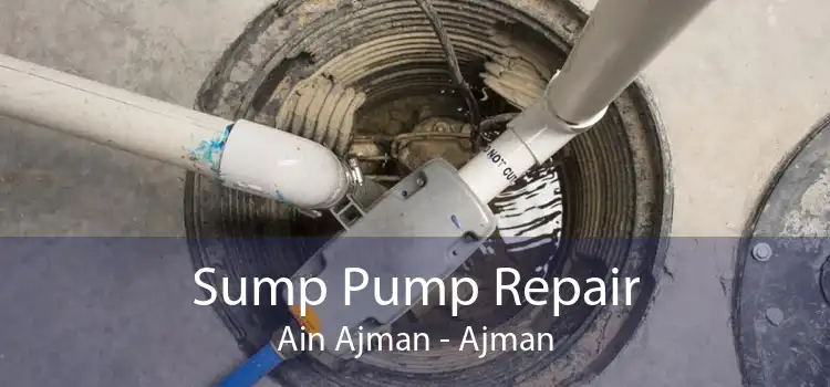 Sump Pump Repair Ain Ajman - Ajman