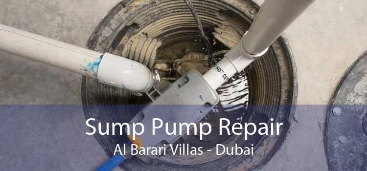 Sump Pump Repair Al Barari Villas - Dubai