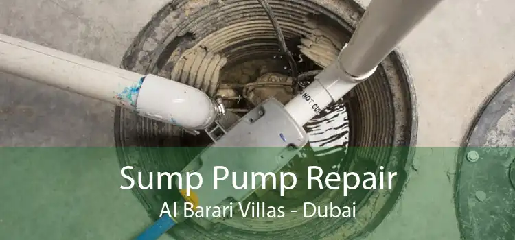 Sump Pump Repair Al Barari Villas - Dubai