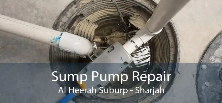 Sump Pump Repair Al Heerah Suburp - Sharjah