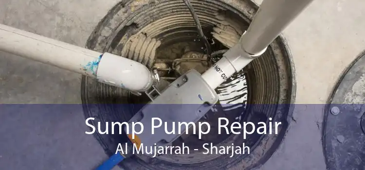 Sump Pump Repair Al Mujarrah - Sharjah