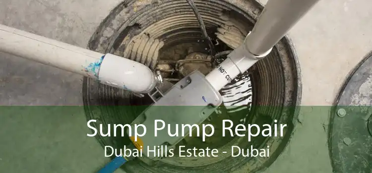 Sump Pump Repair Dubai Hills Estate - Dubai