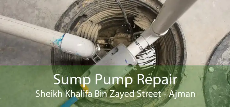 Sump Pump Repair Sheikh Khalifa Bin Zayed Street - Ajman