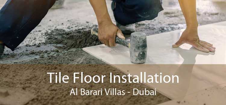 Tile Floor Installation Al Barari Villas - Dubai