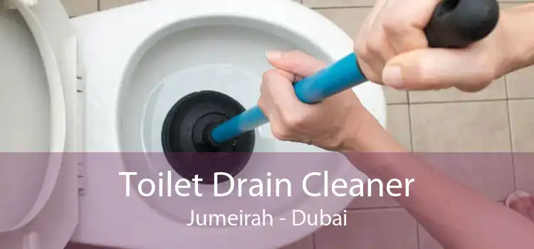 Toilet Drain Cleaner Jumeirah - Dubai