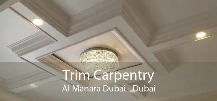 Trim Carpentry Al Manara Dubai - Dubai