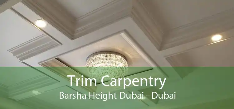 Trim Carpentry Barsha Height Dubai - Dubai