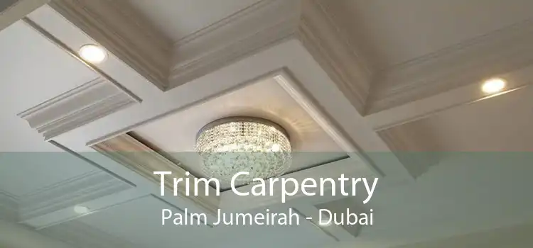 Trim Carpentry Palm Jumeirah - Dubai