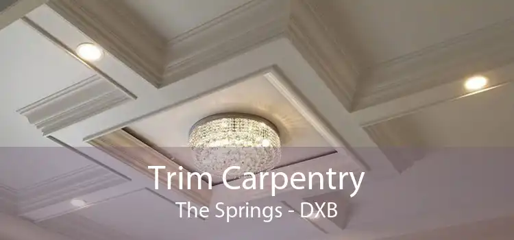 Trim Carpentry The Springs - DXB