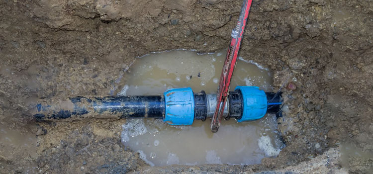 Underground Water Line Repair in Nasma Residence